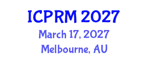 International Conference on Pulmonary and Respiratory Medicine (ICPRM) March 17, 2027 - Melbourne, Australia