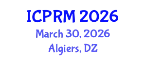 International Conference on Pulmonary and Respiratory Medicine (ICPRM) March 30, 2026 - Algiers, Algeria