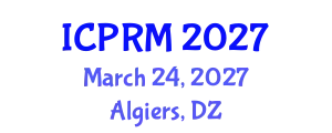 International Conference on Pulmonary and Respiratory Medicine (ICPRM) March 24, 2027 - Algiers, Algeria