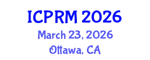 International Conference on Pulmonary and Respiratory Medicine (ICPRM) March 23, 2026 - Ottawa, Canada