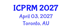 International Conference on Pulmonary and Respiratory Medicine (ICPRM) April 03, 2027 - Toronto, Australia