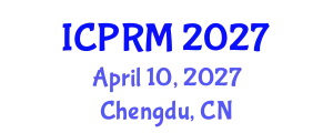 International Conference on Pulmonary and Respiratory Medicine (ICPRM) April 10, 2027 - Chengdu, China