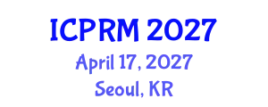 International Conference on Pulmonary and Respiratory Medicine (ICPRM) April 17, 2027 - Seoul, Republic of Korea