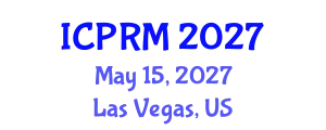 International Conference on Pulmonary and Respiratory Medicine (ICPRM) May 15, 2027 - Las Vegas, United States