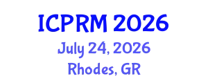 International Conference on Pulmonary and Respiratory Medicine (ICPRM) July 24, 2026 - Rhodes, Greece