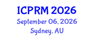 International Conference on Pulmonary and Respiratory Medicine (ICPRM) September 06, 2026 - Sydney, Australia
