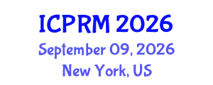 International Conference on Pulmonary and Respiratory Medicine (ICPRM) September 09, 2026 - New York, United States