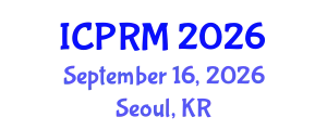 International Conference on Pulmonary and Respiratory Medicine (ICPRM) September 16, 2026 - Seoul, Republic of Korea