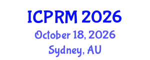 International Conference on Pulmonary and Respiratory Medicine (ICPRM) October 18, 2026 - Sydney, Australia