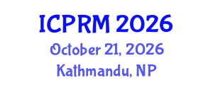 International Conference on Pulmonary and Respiratory Medicine (ICPRM) October 21, 2026 - Kathmandu, Nepal