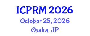 International Conference on Pulmonary and Respiratory Medicine (ICPRM) October 25, 2026 - Osaka, Japan