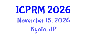 International Conference on Pulmonary and Respiratory Medicine (ICPRM) November 15, 2026 - Kyoto, Japan
