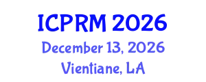 International Conference on Pulmonary and Respiratory Medicine (ICPRM) December 13, 2026 - Vientiane, Laos