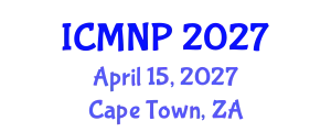 International Conference on Microelectronics, Nanoelectronics and Photonics (ICMNP) April 15, 2027 - Cape Town, South Africa