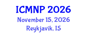 International Conference on Microelectronics, Nanoelectronics and Photonics (ICMNP) November 15, 2026 - Reykjavik, Iceland