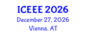 International Conference on Ecological and Environmental Engineering (ICEEE) December 27, 2026 - Vienna, Austria