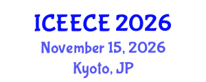 International Conference on Energy, Environmental and Chemical Engineering (ICEECE) November 15, 2026 - Kyoto, Japan