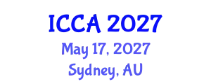 International Conference on Control and Automation (ICCA) May 17, 2027 - Sydney, Australia