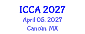 International Conference on Control and Automation (ICCA) April 05, 2027 - Cancún, Mexico