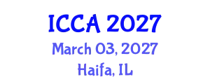 International Conference on Control and Automation (ICCA) March 03, 2027 - Haifa, Israel