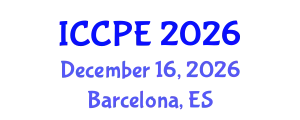 International Conference on Chemical and Process Engineering (ICCPE) December 16, 2026 - Barcelona, Spain
