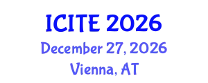 International Conference on Information Technology and Engineering (ICITE) December 27, 2026 - Vienna, Austria