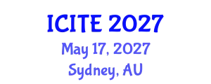 International Conference on Information Technology and Engineering (ICITE) May 17, 2027 - Sydney, Australia
