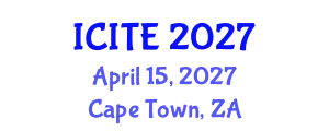 International Conference on Information Technology and Engineering (ICITE) April 15, 2027 - Cape Town, South Africa