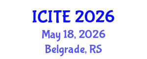 International Conference on Information Technology and Engineering (ICITE) May 18, 2026 - Belgrade, Serbia
