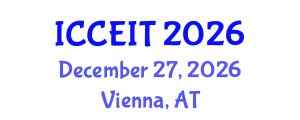 International Conference on Computer Education and Instructional Technology (ICCEIT) December 27, 2026 - Vienna, Austria