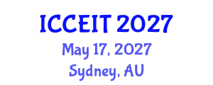International Conference on Computer Education and Instructional Technology (ICCEIT) May 17, 2027 - Sydney, Australia