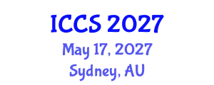International Conference on Computational Science (ICCS) May 17, 2027 - Sydney, Australia