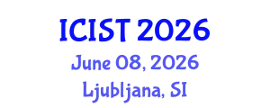 International Conference on Information Science and Technology (ICIST) June 08, 2026 - Ljubljana, Slovenia
