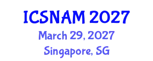 International Conference on Social Network Analysis and Mining (ICSNAM) March 29, 2027 - Singapore, Singapore