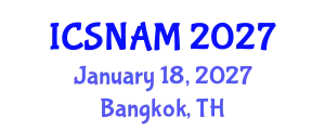 International Conference on Social Network Analysis and Mining (ICSNAM) January 18, 2027 - Bangkok, Thailand