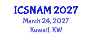 International Conference on Social Network Analysis and Mining (ICSNAM) March 24, 2027 - Kuwait, Kuwait