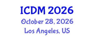 International Conference on Data Mining (ICDM) October 28, 2026 - Los Angeles, United States