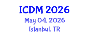 International Conference on Data Mining (ICDM) May 04, 2026 - Istanbul, Turkey