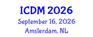 International Conference on Data Mining (ICDM) September 16, 2026 - Amsterdam, Netherlands