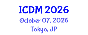 International Conference on Data Mining (ICDM) October 07, 2026 - Tokyo, Japan