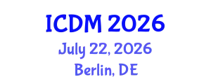 International Conference on Data Mining (ICDM) July 22, 2026 - Berlin, Germany