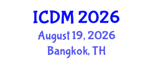 International Conference on Data Mining (ICDM) August 19, 2026 - Bangkok, Thailand