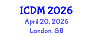 International Conference on Data Mining (ICDM) April 20, 2026 - London, United Kingdom
