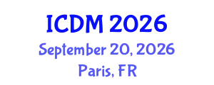 International Conference on Data Mining (ICDM) September 20, 2026 - Paris, France