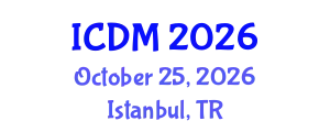 International Conference on Data Mining (ICDM) October 25, 2026 - Istanbul, Turkey