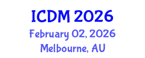 International Conference on Data Mining (ICDM) February 02, 2026 - Melbourne, Australia