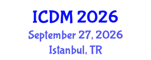 International Conference on Data Mining (ICDM) September 27, 2026 - Istanbul, Turkey