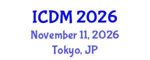 International Conference on Data Mining (ICDM) November 11, 2026 - Tokyo, Japan