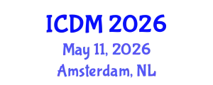 International Conference on Data Mining (ICDM) May 11, 2026 - Amsterdam, Netherlands