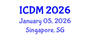 International Conference on Data Mining (ICDM) January 05, 2026 - Singapore, Singapore
